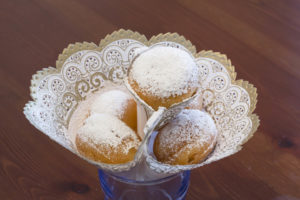 Bomboloni b&b Villa Carlotta Ferrara